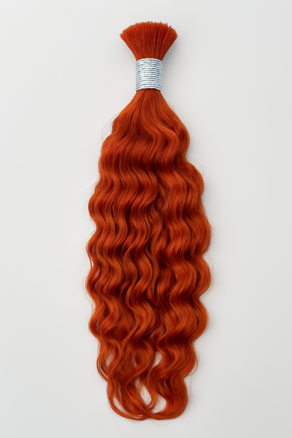 Virgin Natural Water Wave Braiding Human Hair Curls (18-26 Inch)