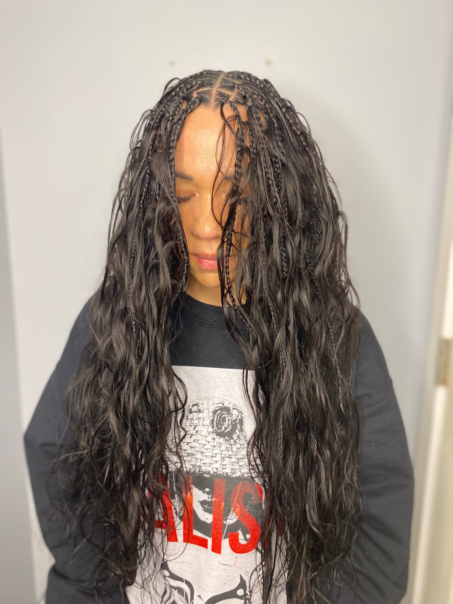 Virgin Natural Body Wave Braiding Human Hair Curls (18-26 Inch)