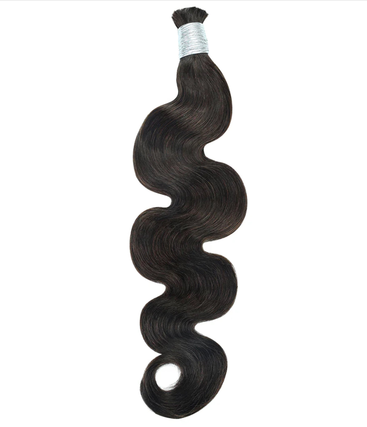 Virgin Natural Body Wave Braiding Human Hair Curls (18-26 Inch)