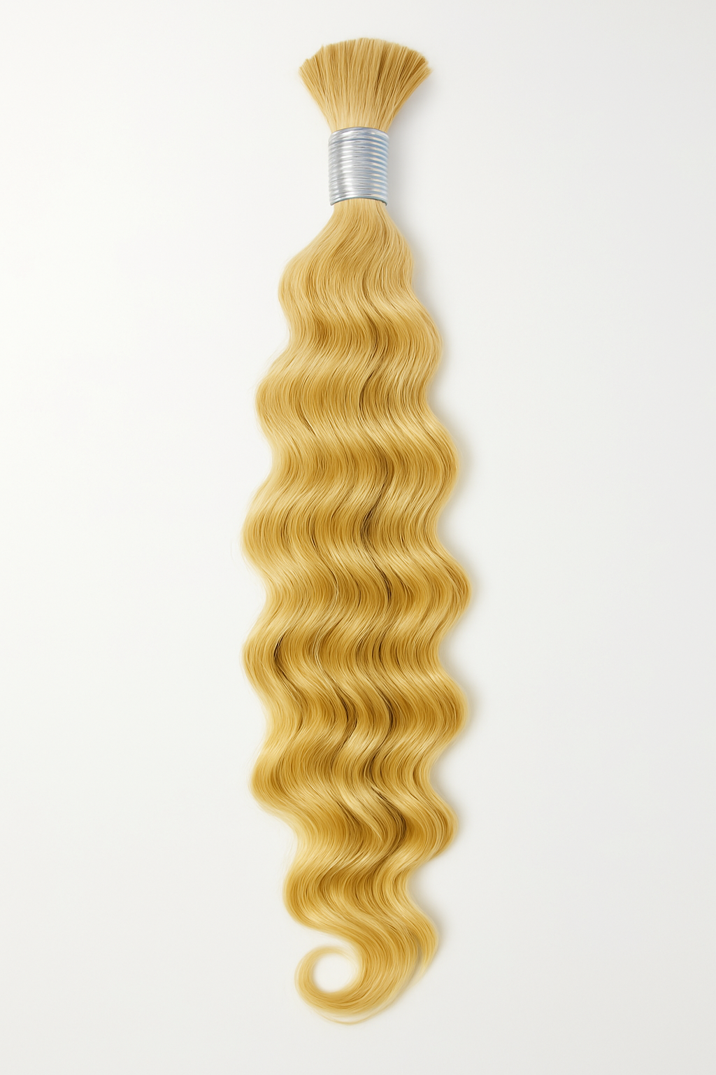 Virgin Natural LOOSE DEEP WAVE Braiding Human Hair Curls (18-26 Inch)