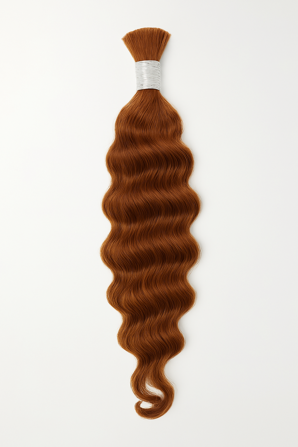Virgin Natural LOOSE DEEP WAVE Braiding Human Hair Curls (18-26 Inch)