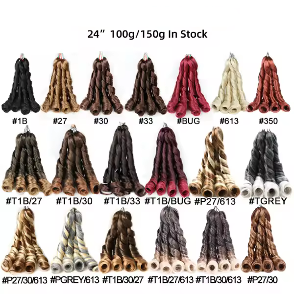 French Curls Extension  | Braidsartbyo